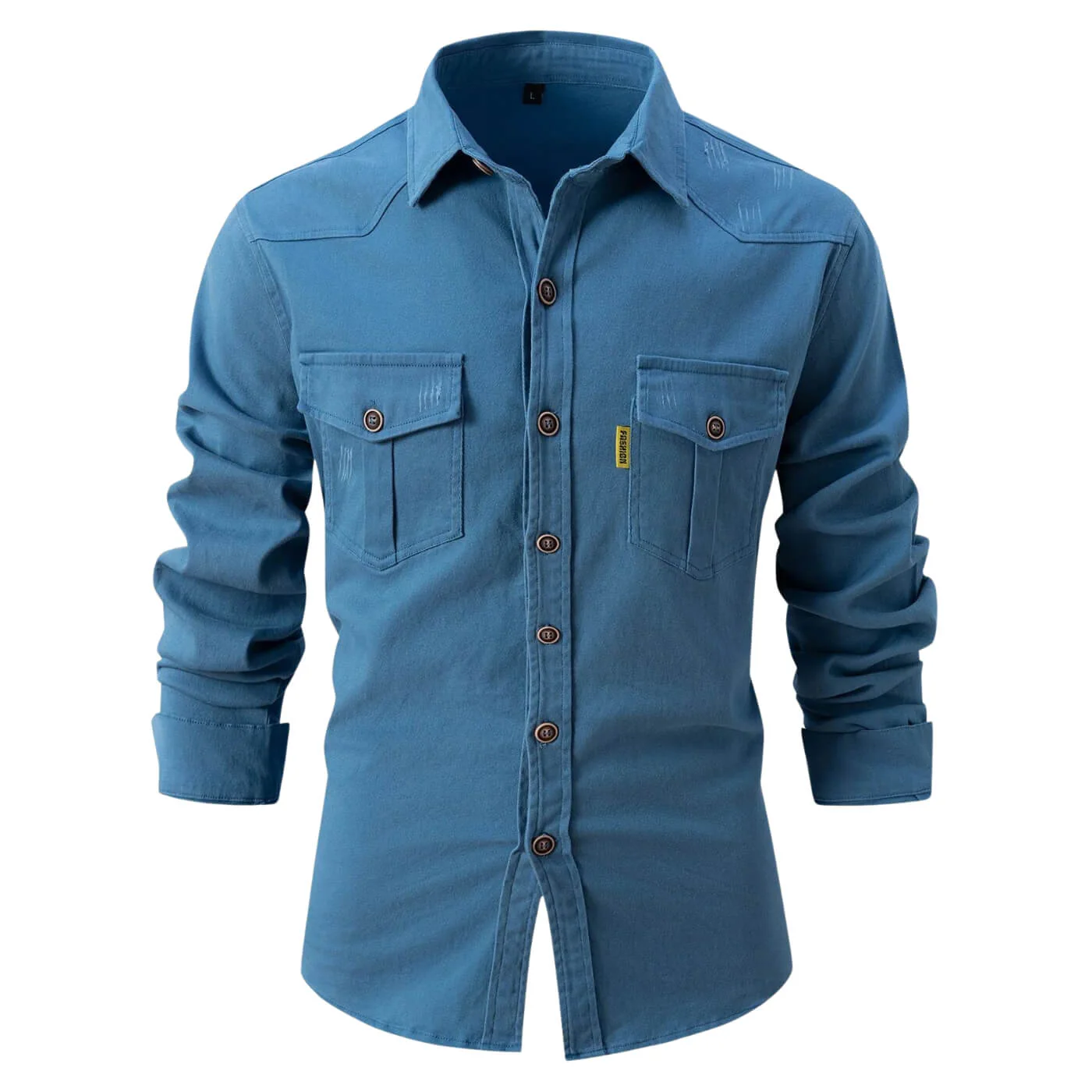 Rodolfo - Camicia Utility Morbida - Image 3