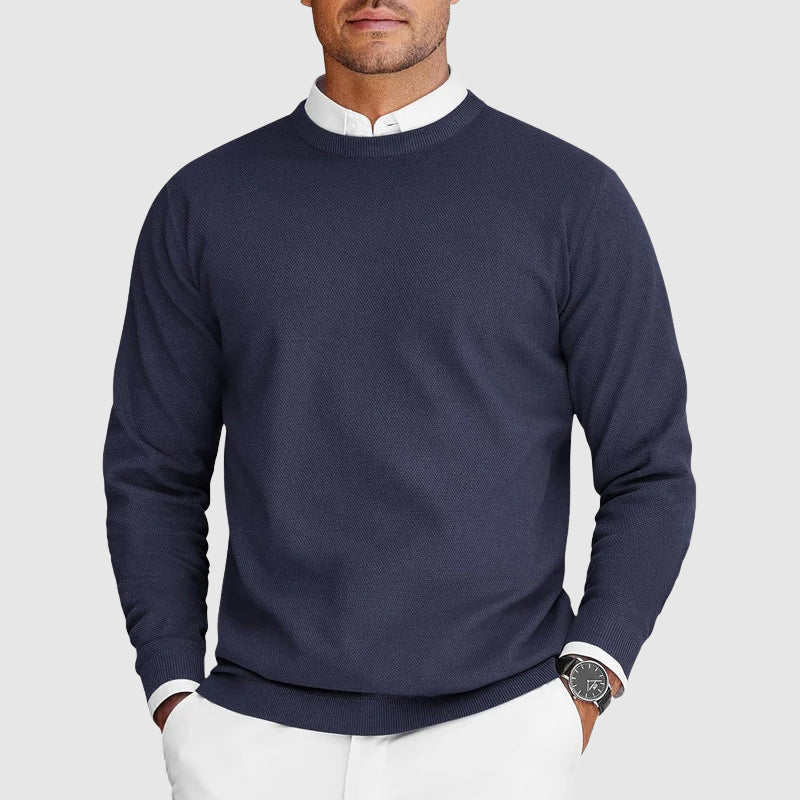 Salamone - Maglione A Maniche Lunghe Con Collo A Giro - Image 2