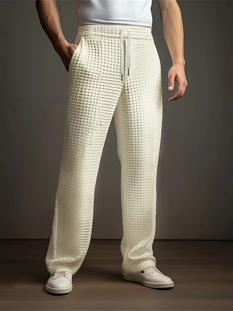 Salvatore - Pantaloni Textured Rilassati - Image 2