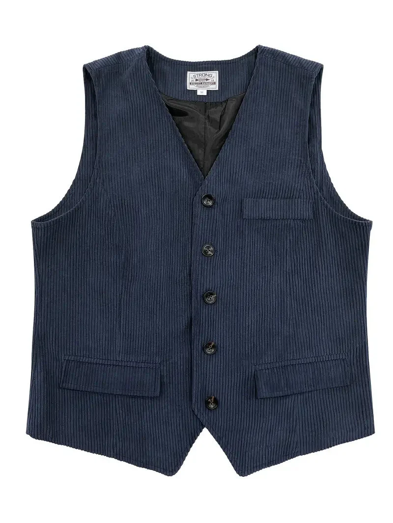 Samuele - Gilet in Velluto Liscio