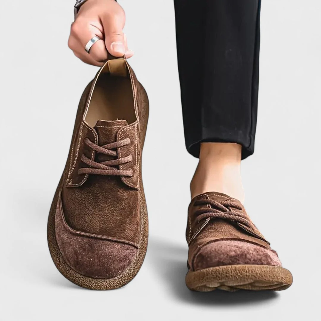 Santino - Scarpe in Pelle di Vitello Ruvida - Image 2