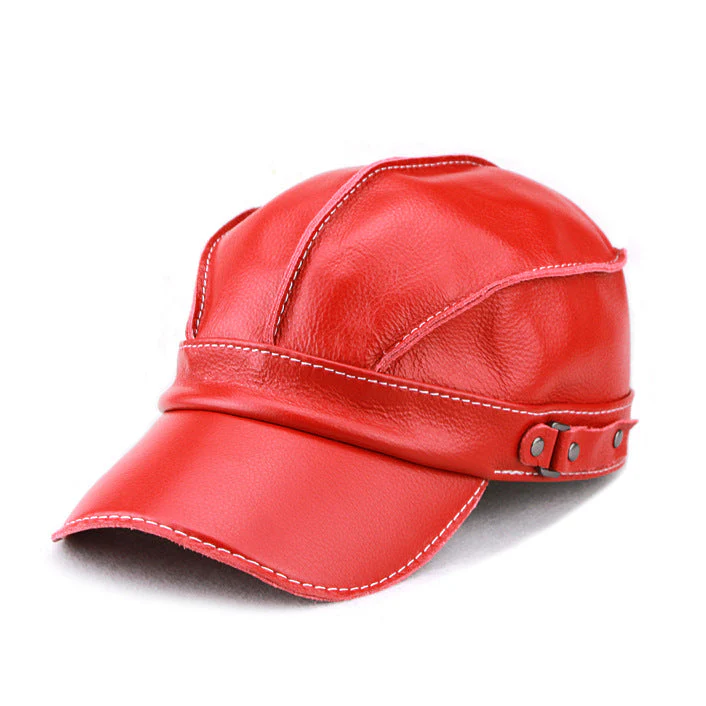 Severo - Cappellino in Pelle - Image 3