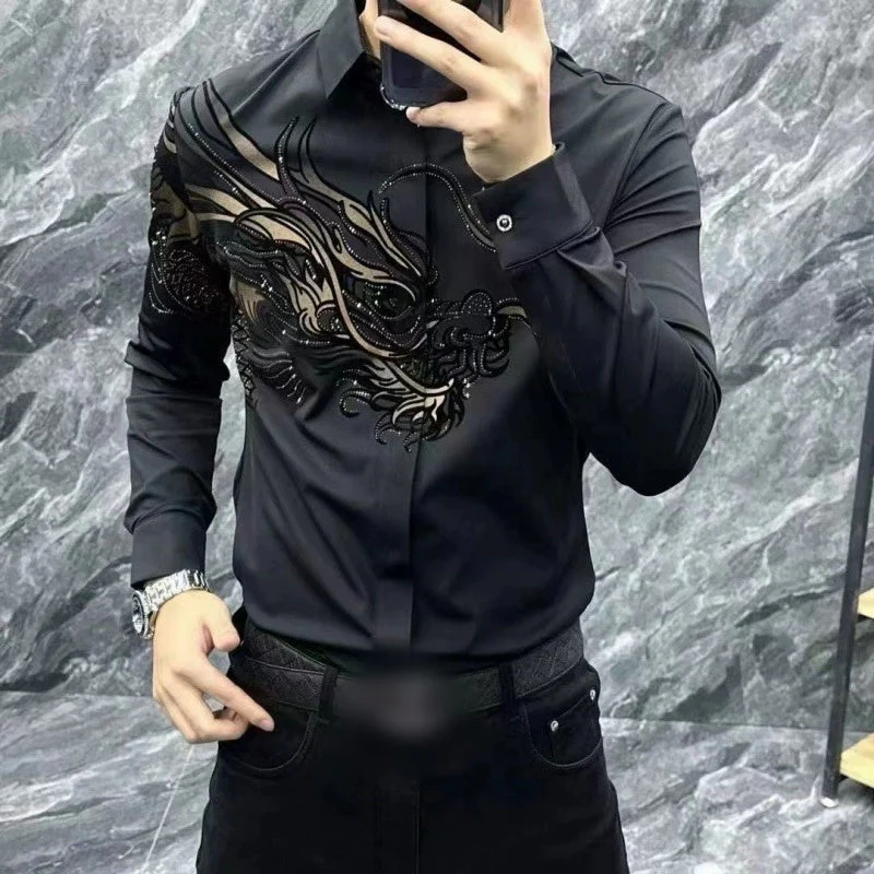 Silvestro - Camicia in Raso Liscio