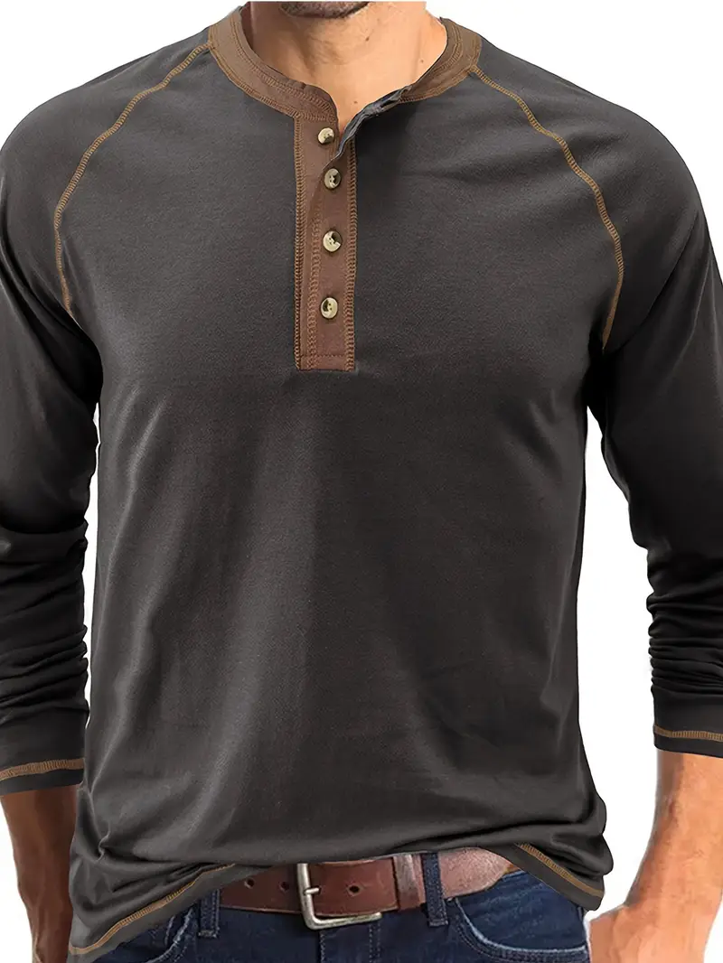 Simone - Elegante Henley in Cotone - Image 6