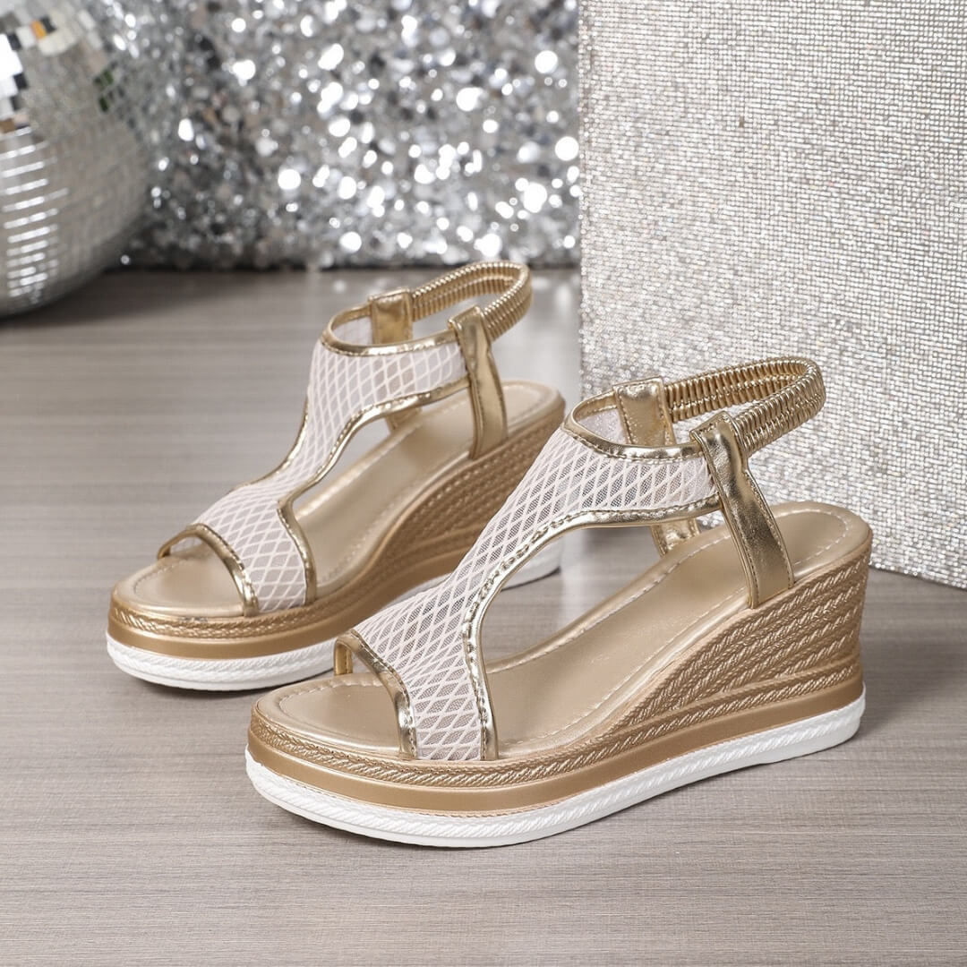 Stellina - Sandali con Zeppa Eleganti