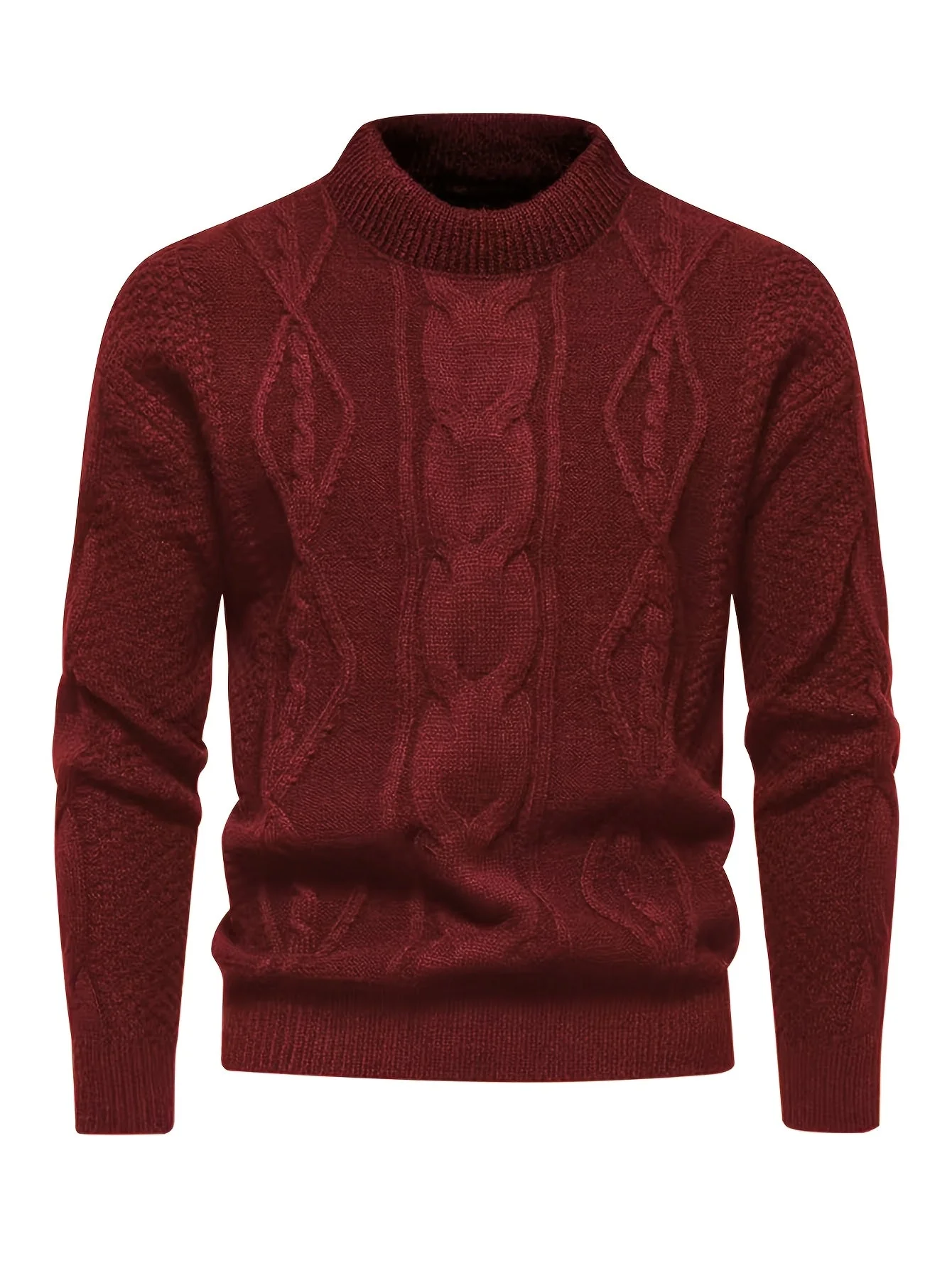 Thadeo - Maglione Cozy in Maglia a Trecce - Image 4