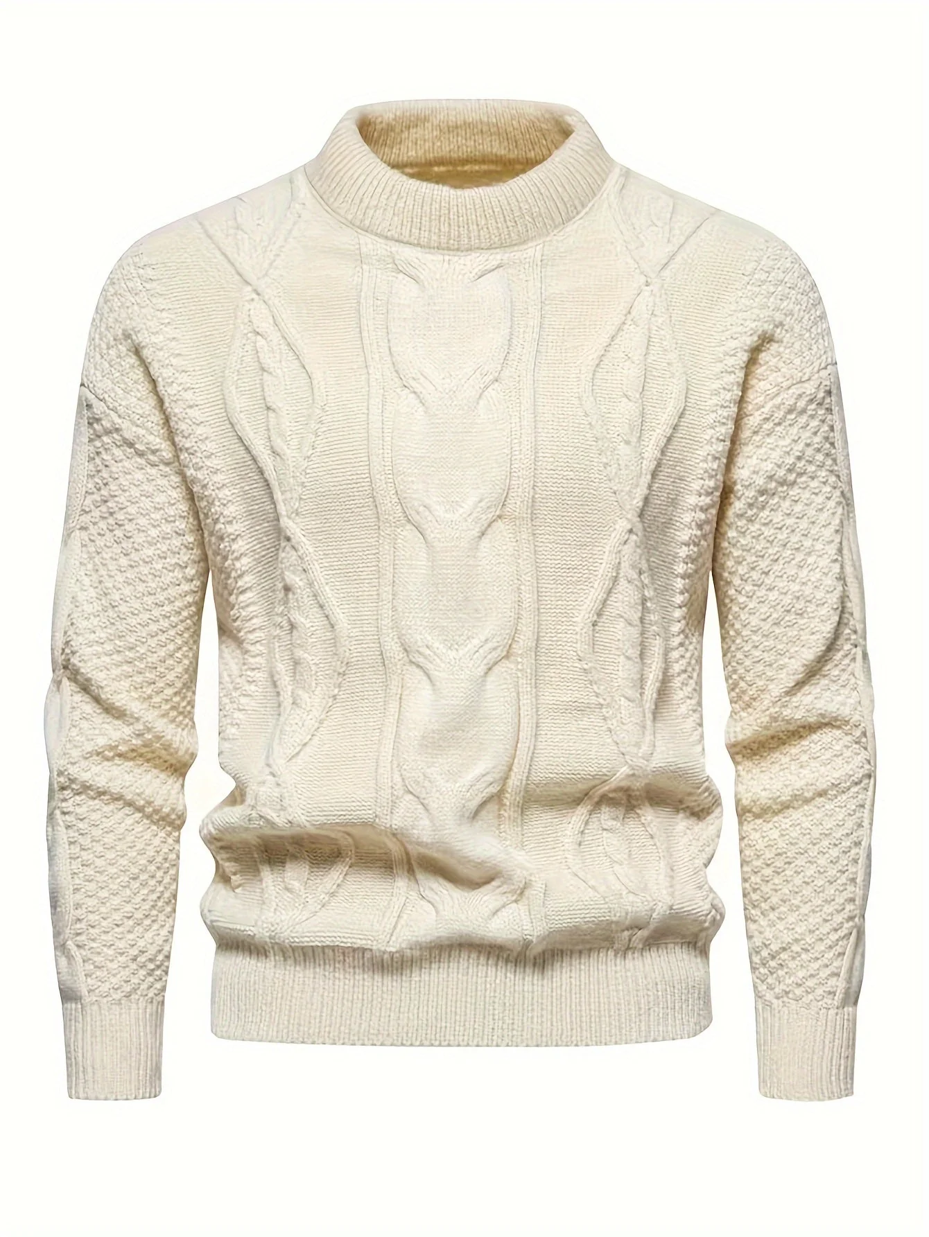 Thadeo - Maglione Cozy in Maglia a Trecce - Image 5