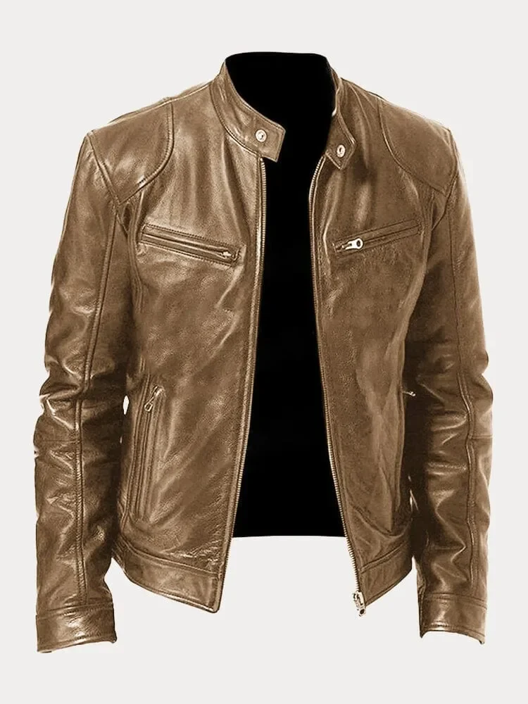 Tommaso - Giacca in Pelle Chic - Image 11
