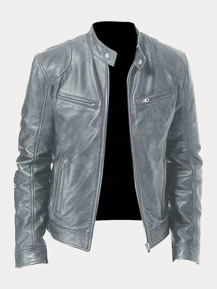 Tommaso - Giacca in Pelle Chic - Image 13