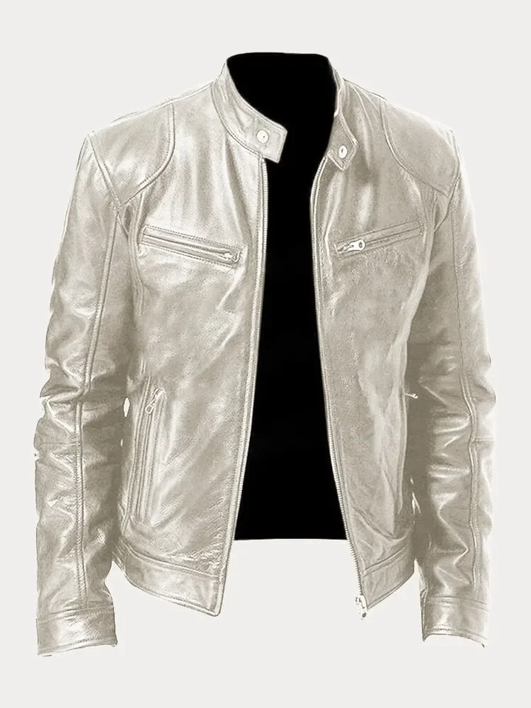 Tommaso - Giacca in Pelle Chic - Image 14