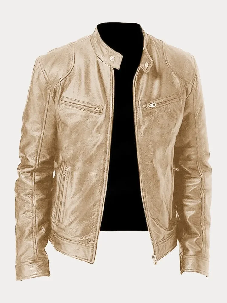 Tommaso - Giacca in Pelle Chic - Image 15