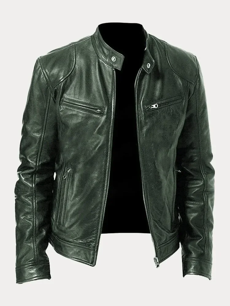 Tommaso - Giacca in Pelle Chic - Image 5