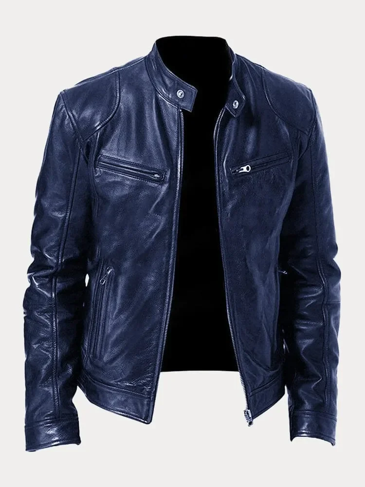 Tommaso - Giacca in Pelle Chic - Image 7