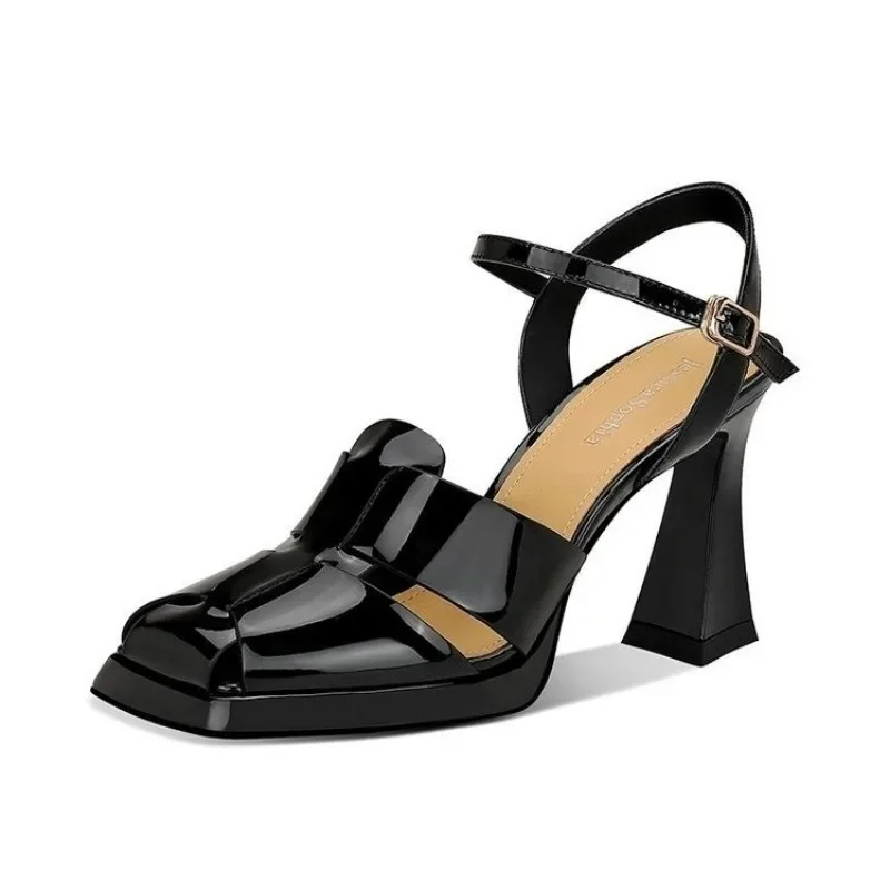 Valeria - Sandali in Pelle Liscia